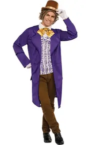Deluxe Willy Wonka Adult Costume