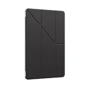 Foldable Flip Smart Sleep Luxury Pu With Stand Full Cover Tablet Protective Case For Ipad 10.2 Inch 2019 Black