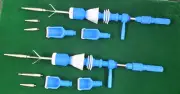 2pc Laparoscopic Gynecology Dr.Mangeshkar-Type Uterine Manipulator 10mm Reusable