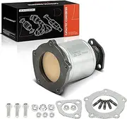 Front Catalytic Converter with Gasket Kit Direct-Fit Compatible with Mazda 1999-2003 Protege, 2002-2003 Protege5, 1.6L 1.8L 2.0L, E.P.A. Compliant