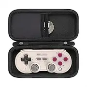 GEEKRIA Game Controller Case Compatible with 8Bitdo SN30 Pro, SN30, SF30 Pro Controller Hard Shell Storage Travel Case