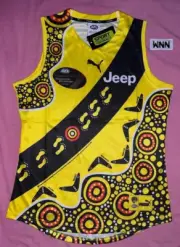 Richmond TIGERS 2020 Indigenous AFL Jersey / Guernsey *Medium* QLD Seller