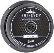 [Eminence] American Standard Series Beta-6A 6" Mid/Bass Pro Audio Speaker, 175 Watts at 8 Ohms