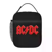 i2066 AC DC Insulated Lunch Tote Bag Australian Rock Band Resuable Thermal Cooler Bento Box School swg3298