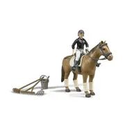 Bruder Licensed 1:16 Scale Bworld Riding Set with Figure & Accessories