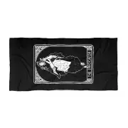 suguru geto tarot card goth Beach Towel jjk jujutsu kaisen anime manga