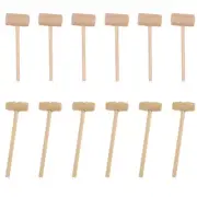 Cookie Small Wooden Hammer Log Color Mallets Creative Crab Child