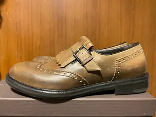 義大利一線男鞋名廠A. Testoni 義大利40號 正式 / 休閒皮鞋 Bally gucci 可參考