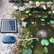 Solar oxygen pump pond aerator garden pond aquarium air pump solar pump