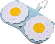 [BESPORTBLE] Sunglasses Case Portable Eyeglasses Storage Sleeve Glasses Holder Hanging Closure