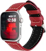 【日本代購】FULLMOSA APPLE WATCH 錶帶 蘋果手錶錶帶 44 毫米 42 毫米 APPLE WATCH 真皮皮革 替換錶帶