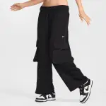 【NIKE 耐吉】長褲 運動褲 休閒 女 AS W NSW DANCE OH FLC PANT 黑色(FV7513010)