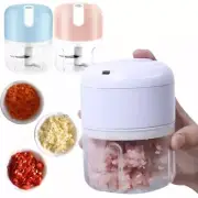 250ml Mini USB Wireless Electric Garlic Masher Press Mincer Meat Grinder