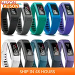 AUSON佳明 GARMIN VIVOFIT 2 運動錶帶 糖果色硅膠智能手環錶帶 VIVOFIT2 優質舒適 替換腕帶