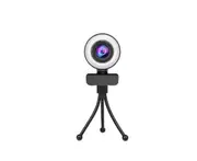 2K Webcam Full HD Web Camera With Microphone LED Fill Light USB Web Cam Rotatable For PC Computer Laptop for Streaming Live