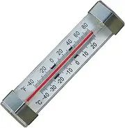 Bydezcon Portable Fridge Thermometer Kitchen Freezer Fridge Temperature Monitoring Scale ℃/°F Suitable for Home Kitchen Temperature Monitoring System for and Freezer -40-27℃/-40-80 °F