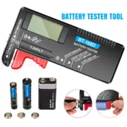 2pcs Button Cell Battery Power Volt Tester Checker Universal For AA/AAA/C/D/9V
