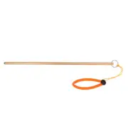 (Golden)Scuba Diving Aluminum Alloy Tickle Pointer Stick With Measurement AP9