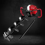 200mm Giantz 80CC Post Hole Digger Petrol Drill Extension Auger Bits