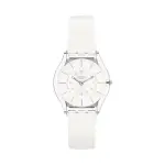 【SWATCH】SKIN超薄系列手錶 WHITE CLASSINESS 男錶 女錶 瑞士錶 錶(34MM)