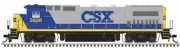 10004346 Atlas GE Dash 8-40B w/Front Ditch Lights CSX #5945