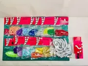 Gift Ribbon Bows Vintage Lot of 18 Curled Ribbon Multicolors Various Colors