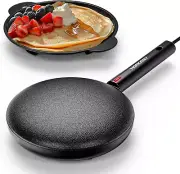 Electric Crepe Makers Nonstick Coating Automatic Temperature Control