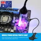 UV Glue Curing Lamp - 3W LED Ultraviolet Purple Light for Repairing Phone