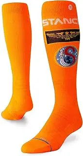 [Stance] Launch Pad Snow Socks Medium Orange