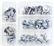 Bolt M6 SEMS Hex Flange Bolt/Washer Assortment 12mm-20mm
