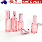 10Pcs 5/10ml Portable Perfume Atomizer Travel Refillable Bottle Scent Pump Spray