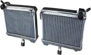 Aluminum Radiator Compatible For Honda Goldwing GL1500 GL1500A GL1500SE Gold Wing SC22 1988-2001 GL 1500 SE/A Aspencade Interstate GL1500I