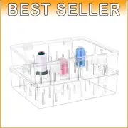 Superb Visibility Stackable Thread Storage Boxes - 2 Pack for Embroidery