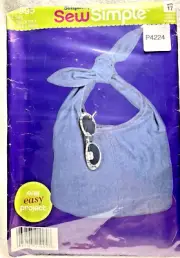 Simplicity Sewing Pattern 1995 OS Tote (SAC)Bag