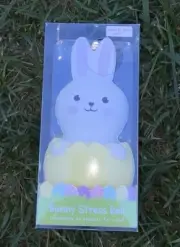 Bunny Stress Ball Cute Squeeze Toy Dough Ball High-Elastic Relief Toy New White