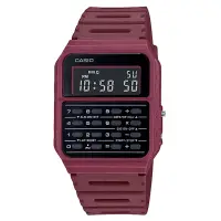 在飛比找博客來優惠-【CASIO】經典復刻造型計算機休閒錶新色上市-(CA-53