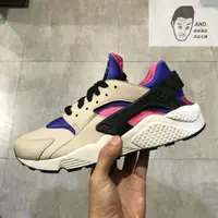 在飛比找蝦皮購物優惠-【AND.】NIKE AIR HUARACHE 米白藍紅 武