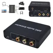 HD-MI ARC Audio Extractor Digital DAC to RCA Coax SPDIF 3.5mm Converter Adapter