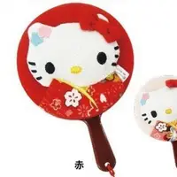 在飛比找蝦皮購物優惠-日本帶回 HELLO KITTY 葉朗彩彩手鏡 紅色