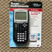 Texas Instruments TI-84 Plus All Purpose Graphing Calculator Black New Sealed