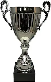 Express Medals 12 Inch Metal Trophy Cup - Event, Sport Tournaments, Competitions, Recognition Gift or Award, 12 Inches Tall x 7 Inches Wide at The Handles. AMC321