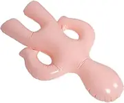 KOMBIUDA Inflatable Body Prop for Halloween Decorations Costume Blow Up Mannequin Haunted House Funny Prank Props Bachelor Party DIY Fake Scary Body