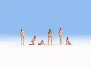 Noch 15958 HO/OO Gauge Nude Models Figures (6)