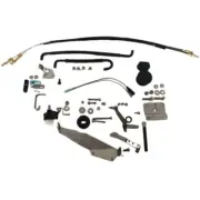 Remote Control Conversion Kit 4HP 5HP, 6HP 4 Stroke Mercury Mariner Tohatsu Boat