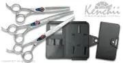 Kenchii Grooming - Five Star Offset Lefty Shear / Scissor Sets - Choose Size 7-9