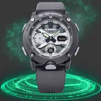 在飛比找PChome24h購物優惠-CASIO 卡西歐 G-SHOCK 黑暗空間發光 霧面深灰圓