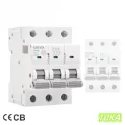 GYM9H 10KA MCB 3P 6A 10A 16A 20A 40A Circuit Breaker 220V C Curve CE CB Approved
