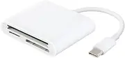 CONGARTENO Memory Reader Adapter Cf Multipurpose Card Reader for Computer and Laptop High Speed Data Transfer Portable and Lightweight Design