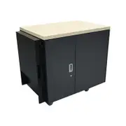 APC NetShelter CX 18U Rack Cabinet - 482.60 mm Rack Width - Oak, Grey - AR4018IA