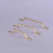 Gold Zinc Kitchen Cabinet Handles Drawer Bar Handle Pull 96mm